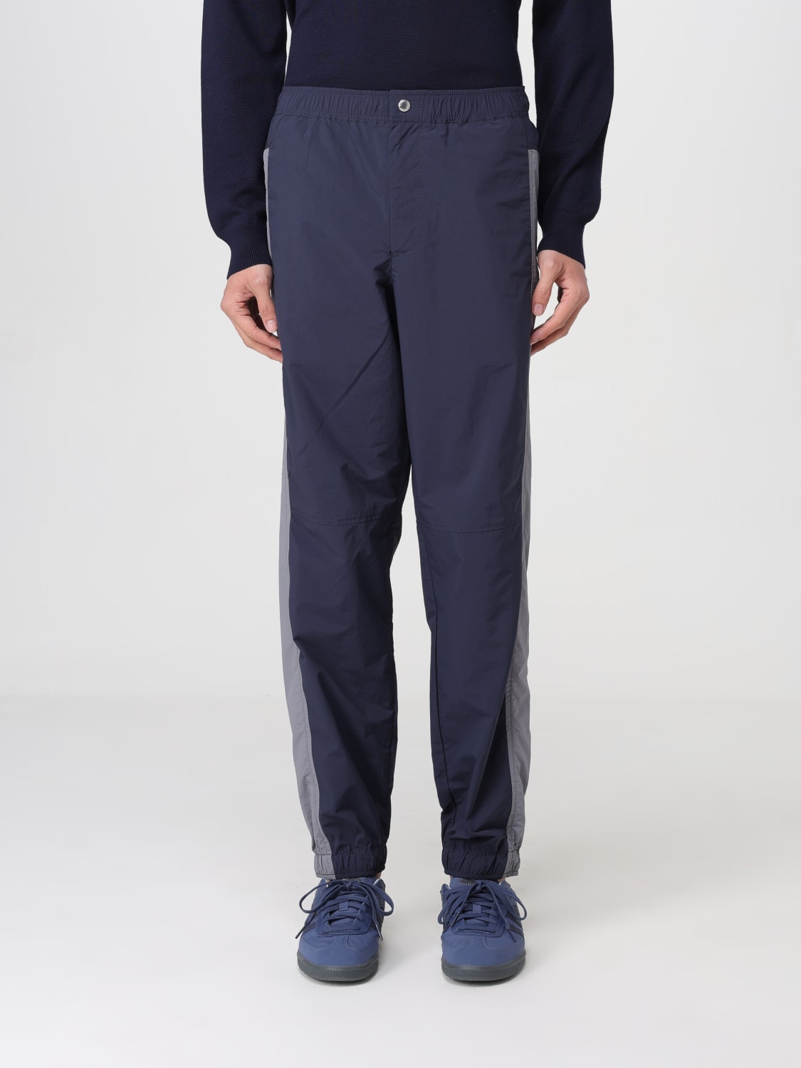 MAISON KITSUNÉ HOSE: Hose herren Maison KitsunÉ, Blau - Img 1