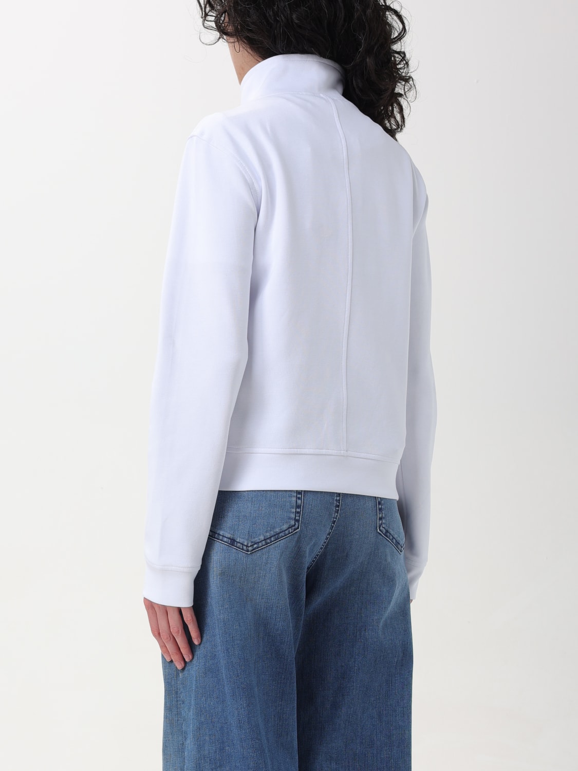 K-WAY SWEATSHIRT: Sweatshirt woman K-way, White - Img 2