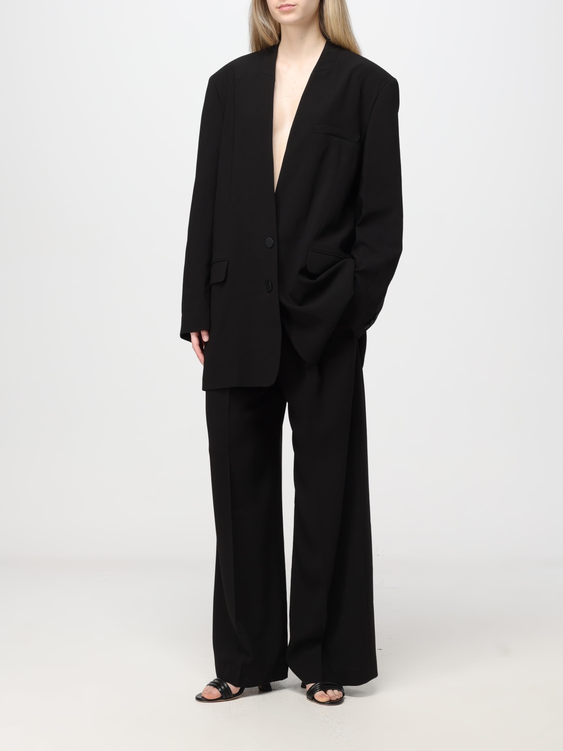 パンツ ISABEL MARANT Woman Pants Black PA0353FAB2F01I 01BK Isabel Marant Outlet: Pants woman - Black | Isabel Marant