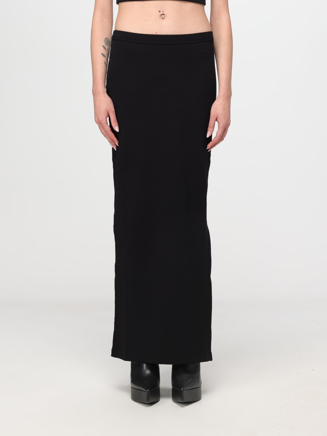 スカート T BY ALEXANDER WANG Woman Skirt Black 4CC2245058 001 T by Alexander Wang Outlet: Skirt woman - Black | T by