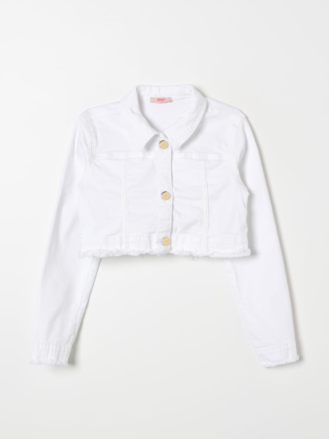 LIU JO VESTE: Veste enfant Liu Jo Kids, Blanc - Img 1