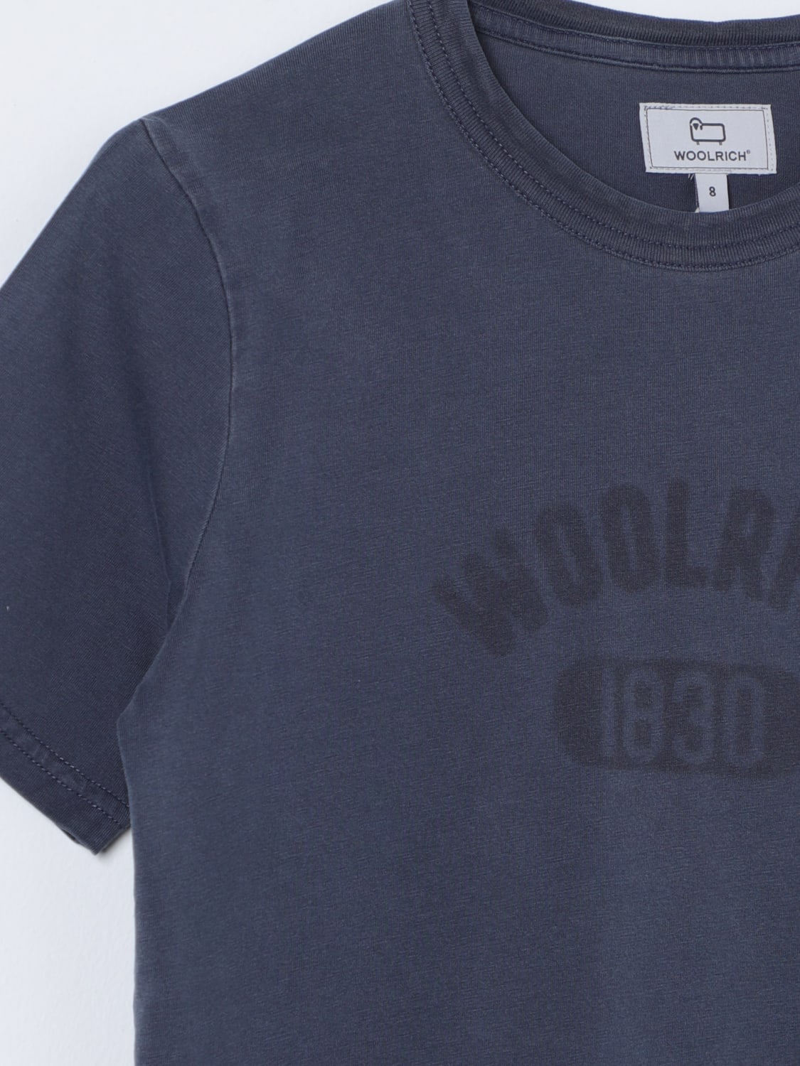 WOOLRICH T-SHIRT: T-shirt kids Woolrich, Blue - Img 3