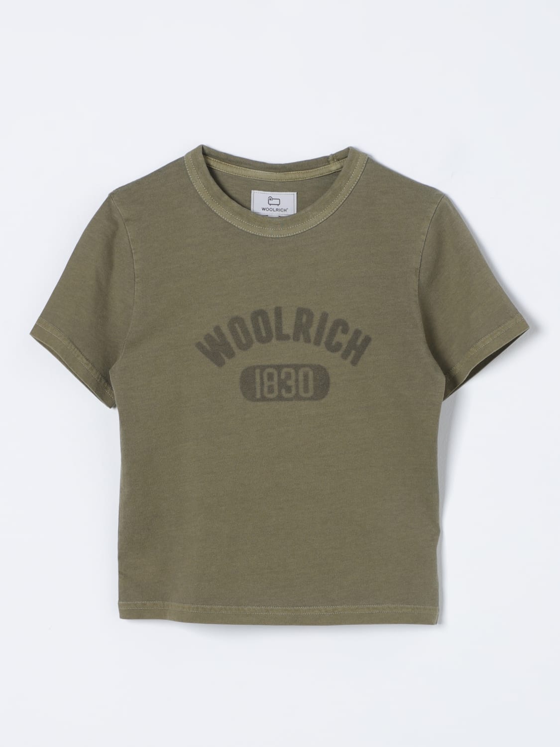 WOOLRICH 티셔츠: 티셔츠 남아 Woolrich, 그린 - Img 1