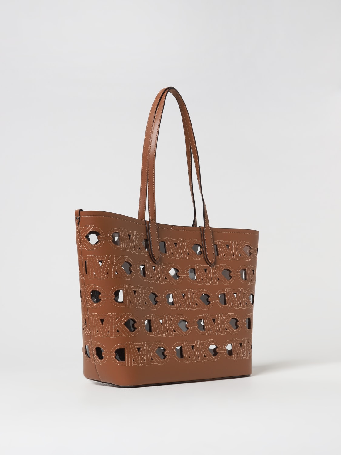 MICHAEL MICHAEL KORS Borsa Eliza in pelle traforata Cuoio Borse Tote Michael Michael Kors 30S4SZAT7P online su GIGLIO.COM