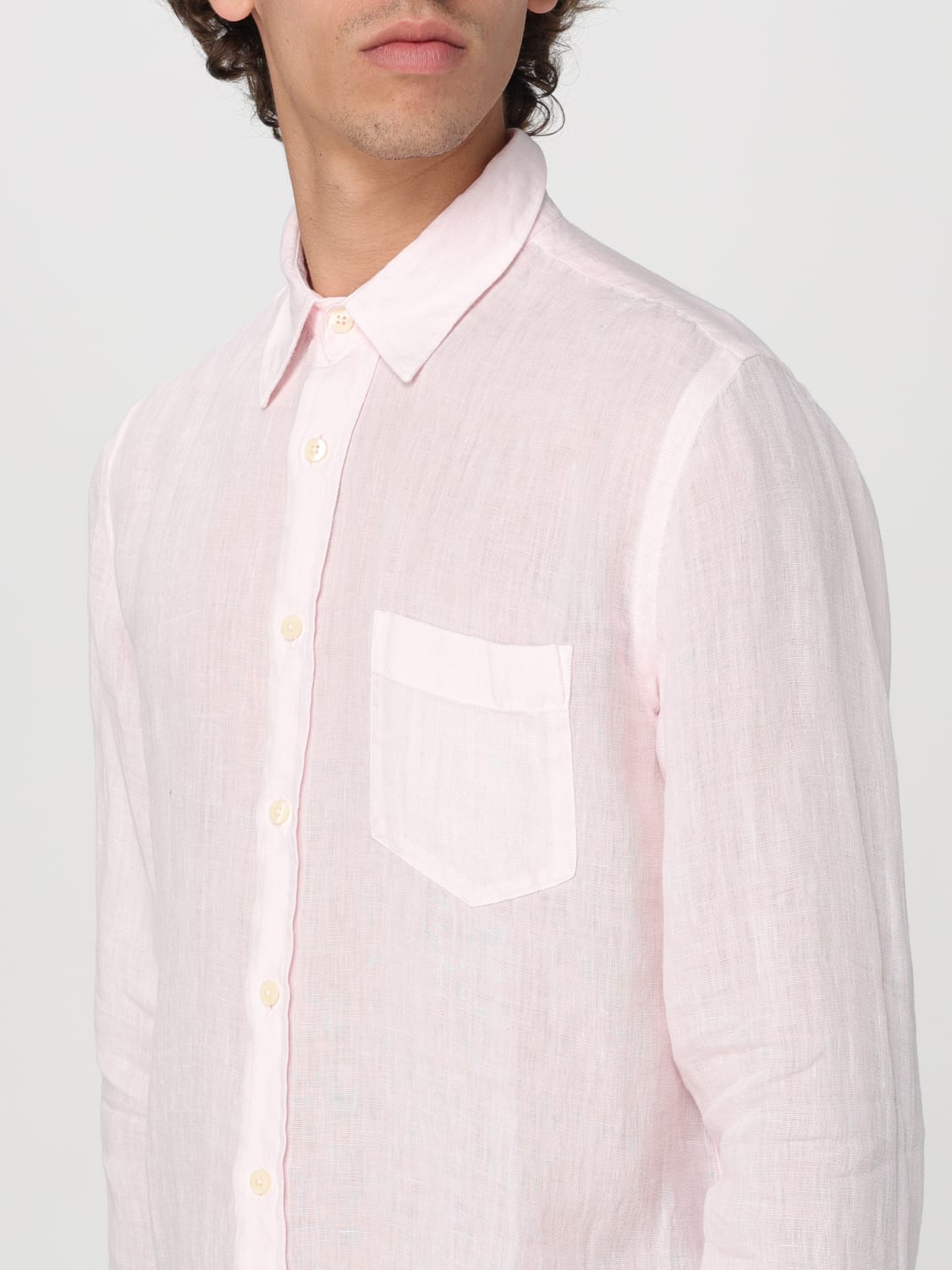 120% LINO CHEMISE: Chemise homme 120% Lino, Rose - Img 3