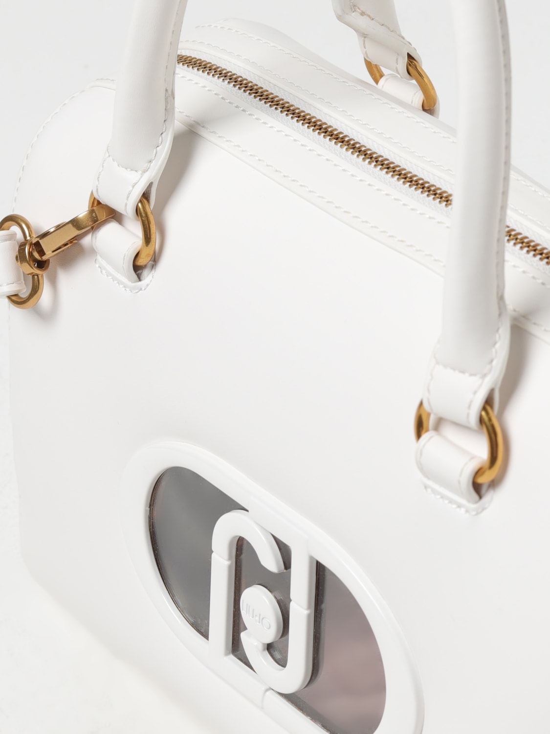 LIU JO BORSA A MANO: Borsa Liu Jo in pelle sintetica , Beige - Img 3