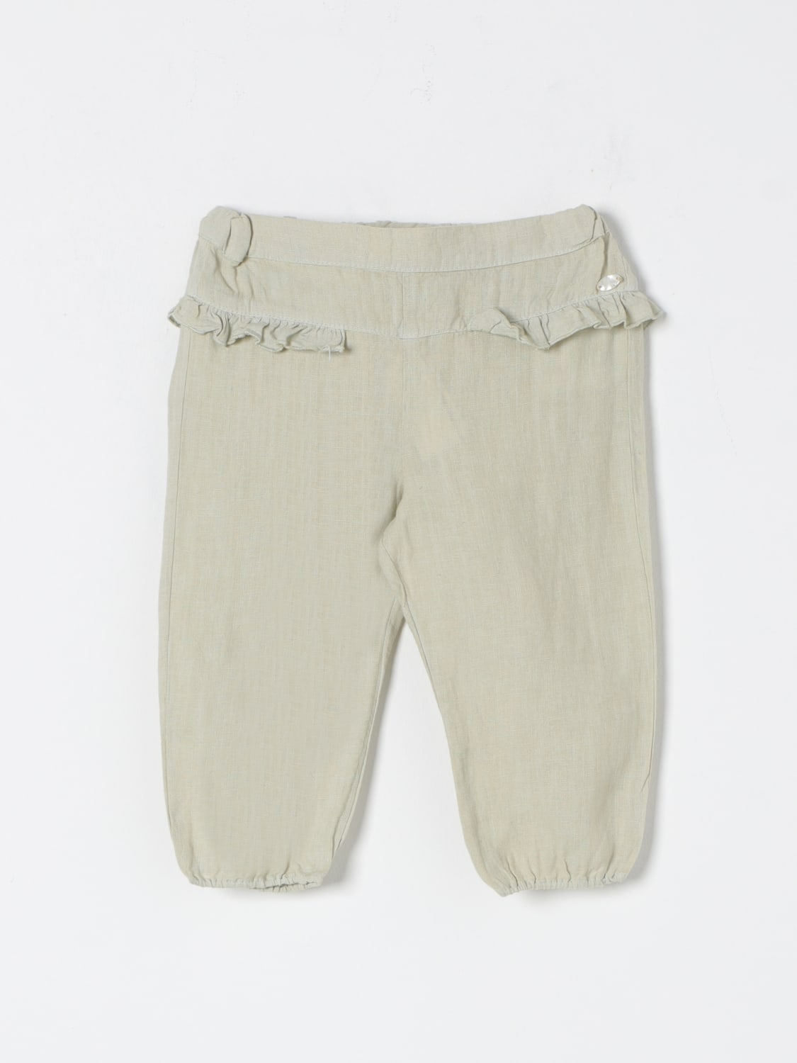 TARTINE ET CHOCOLAT PANTS: Pants kids Tartine Et Chocolat, Green - Img 1