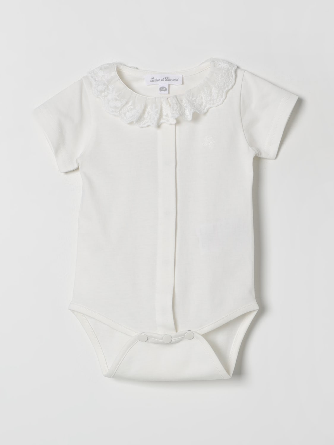 TARTINE ET CHOCOLAT BODYSUIT: Bodysuit kids Tartine Et Chocolat, Ecru - Img 1