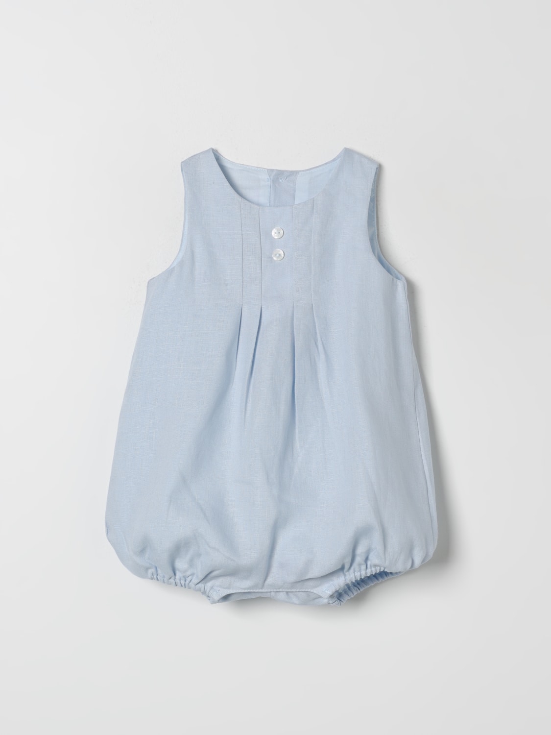 TARTINE ET CHOCOLAT TRACKSUITS: Tartine Et Chocolat baby romper, Sky Blue - Img 1