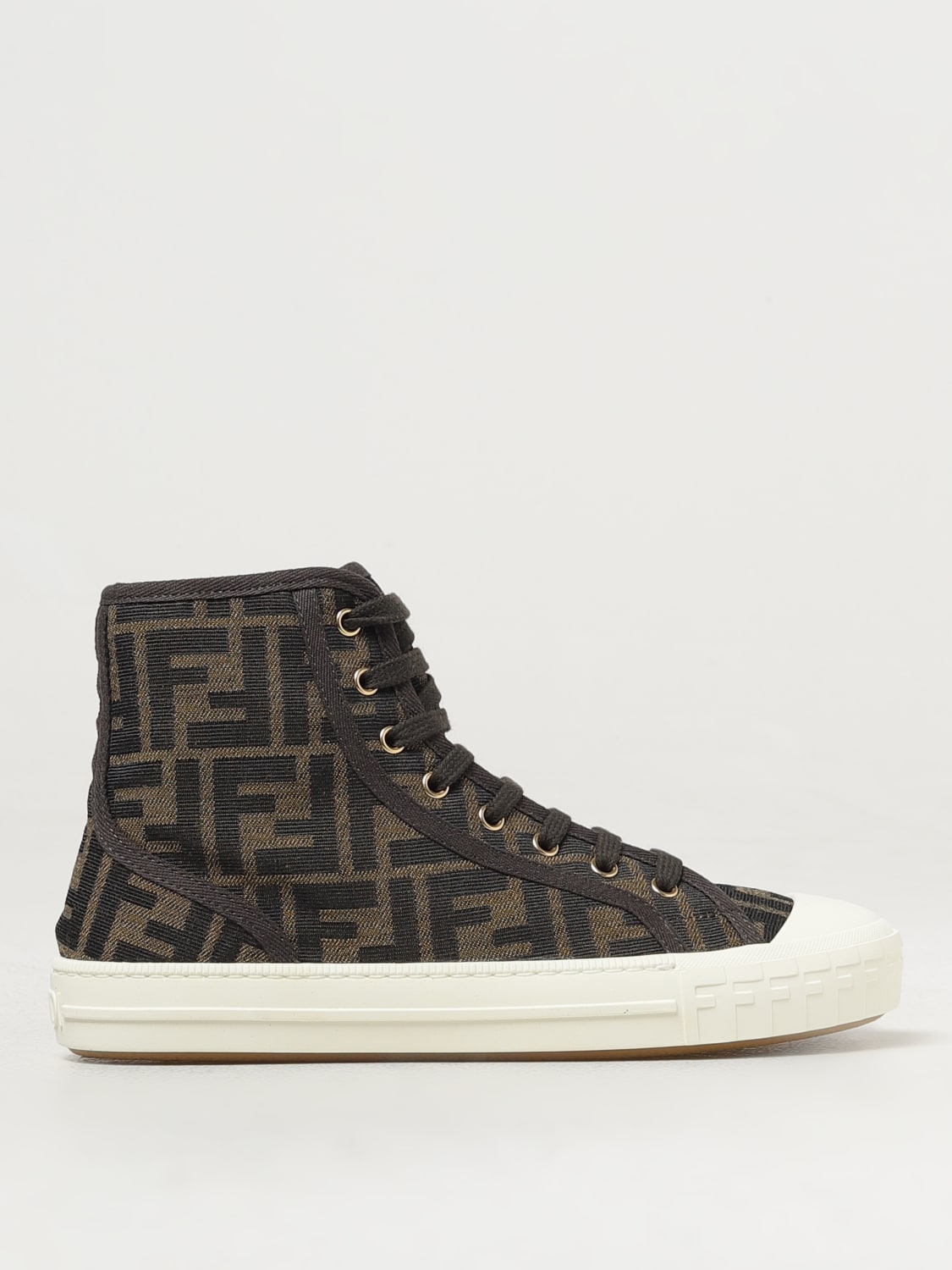 Sneakers Fendi in tessuto FF jacquard