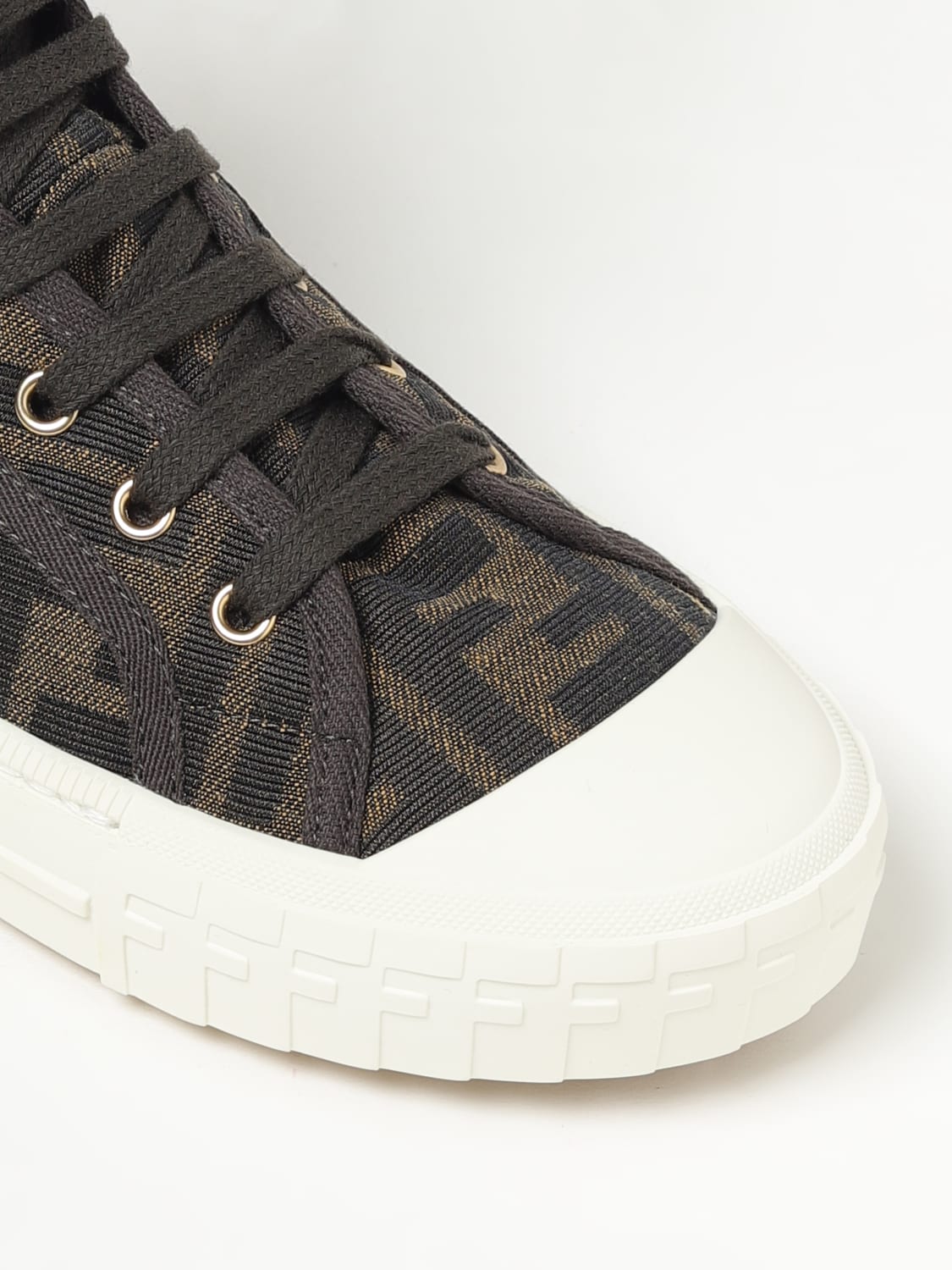 FENDI SNEAKERS: Sneakers woman Fendi, Black - Img 4