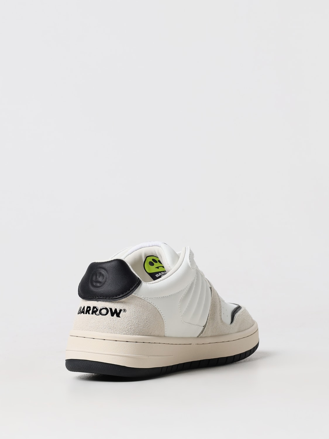 スニーカー BARROW Men Sneakers Black F3BWUASN172 110 Sport Shoes Unisex KOMBAT BOLDYPU 2 V Low Cut BLACK-GREY DK