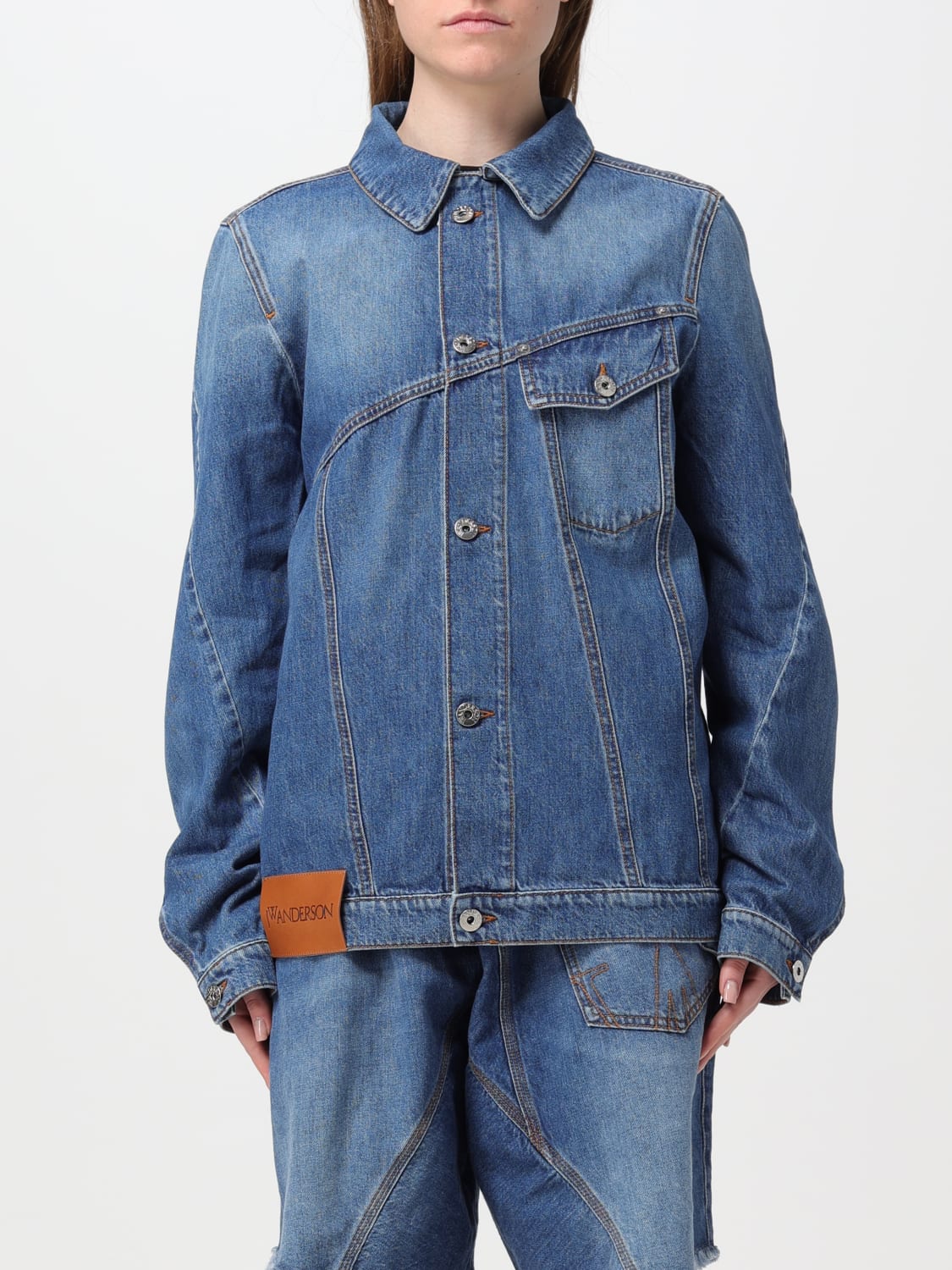 JW ANDERSON VESTE: Veste femme Jw Anderson, Bleu - Img 1