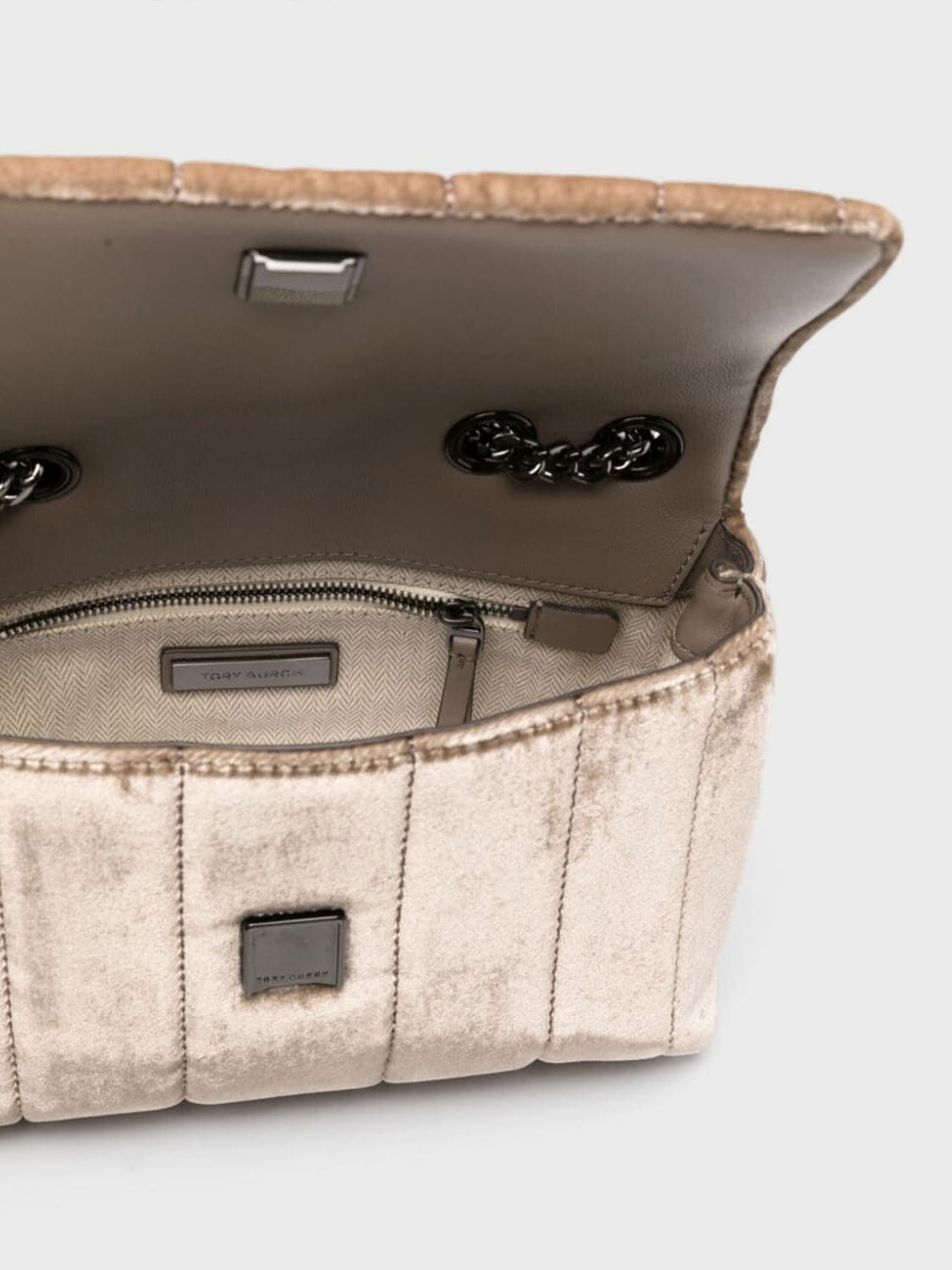 Tory Burch Outlet: Shoulder bag woman - Dove Grey | Tory Tory Burch Outlet: Shoulder bag woman - Dove Grey | Tory