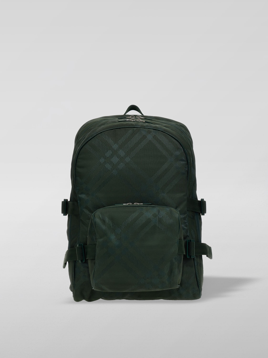 BURBERRY BACKPACK: Bags men Burberry, Green - Img 1