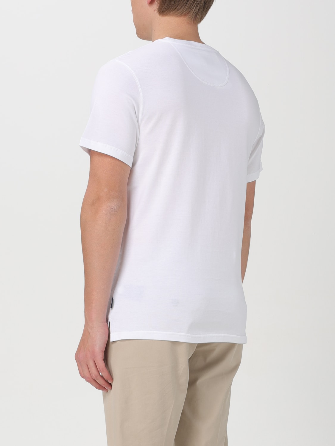 BARBOUR T-SHIRT: T-shirt men Barbour, White - Img 2