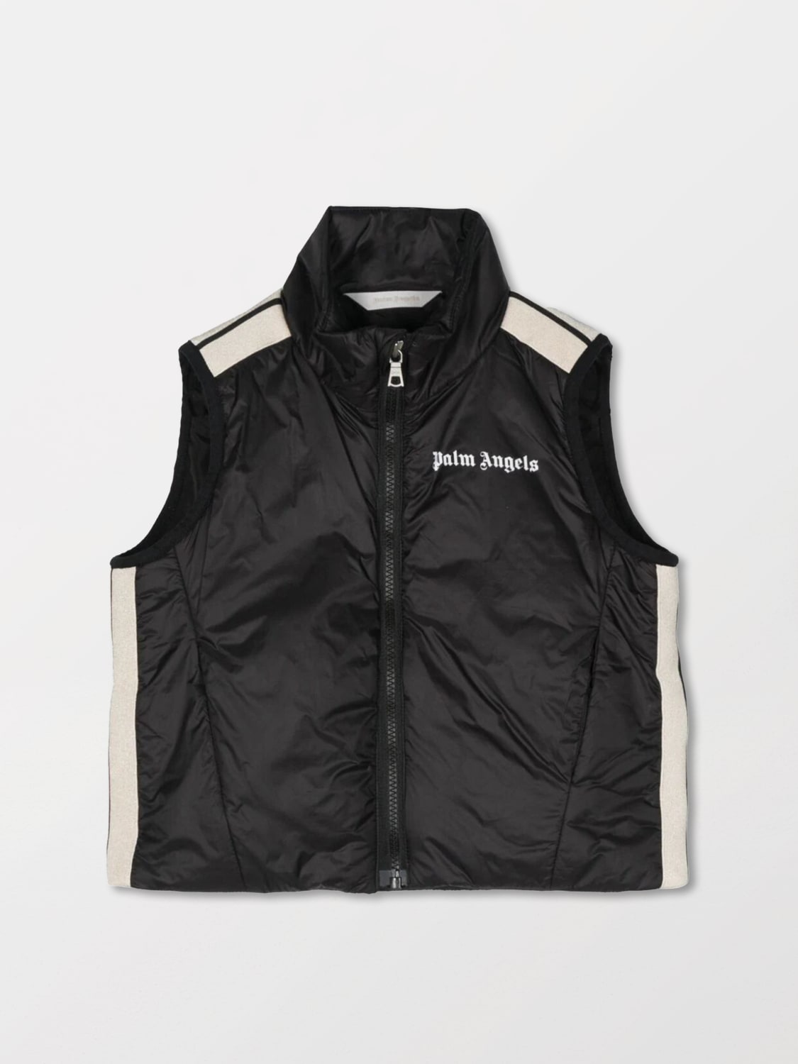 PALM ANGELS WESTE: Jacke kinder Palm Angels Kids, Schwarz - Img 1