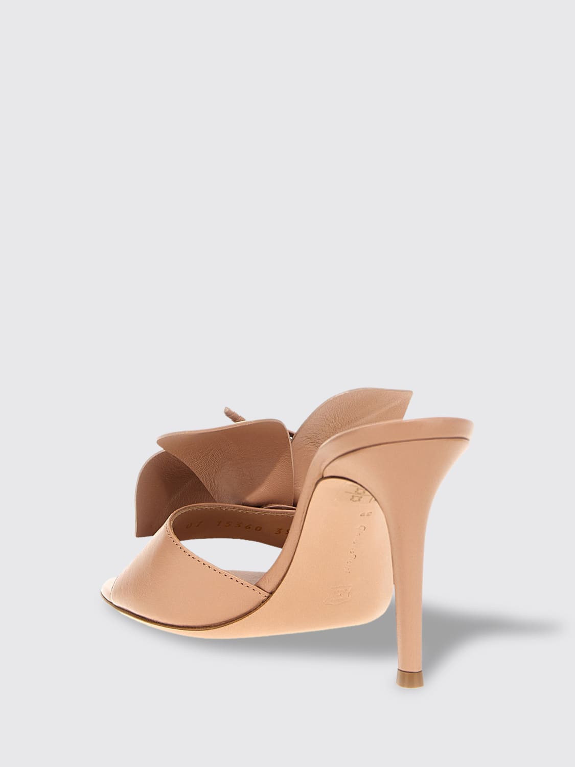 GIANVITO ROSSI HEELED SANDALS: Flat sandals woman Gianvito Rossi, Pink - Img 3