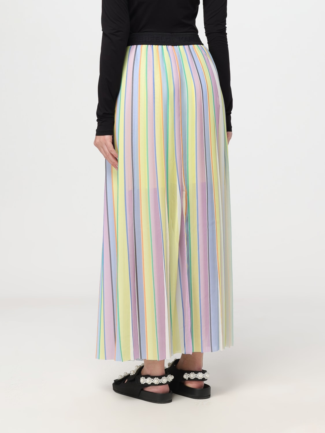 KARL LAGERFELD SKIRT: Skirt woman Karl Lagerfeld, Multicolor - Img 2