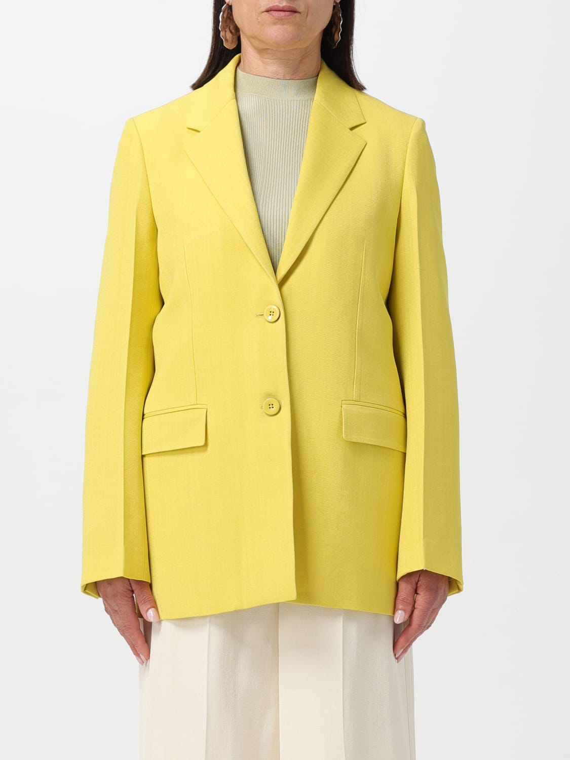 JIL SANDER BLAZER: Jacket woman Jil Sander, Green - Img 1