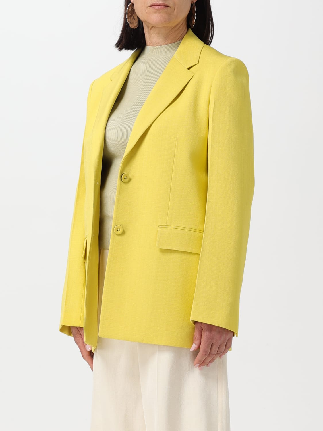 JIL SANDER BLAZER: Jacket woman Jil Sander, Green - Img 4