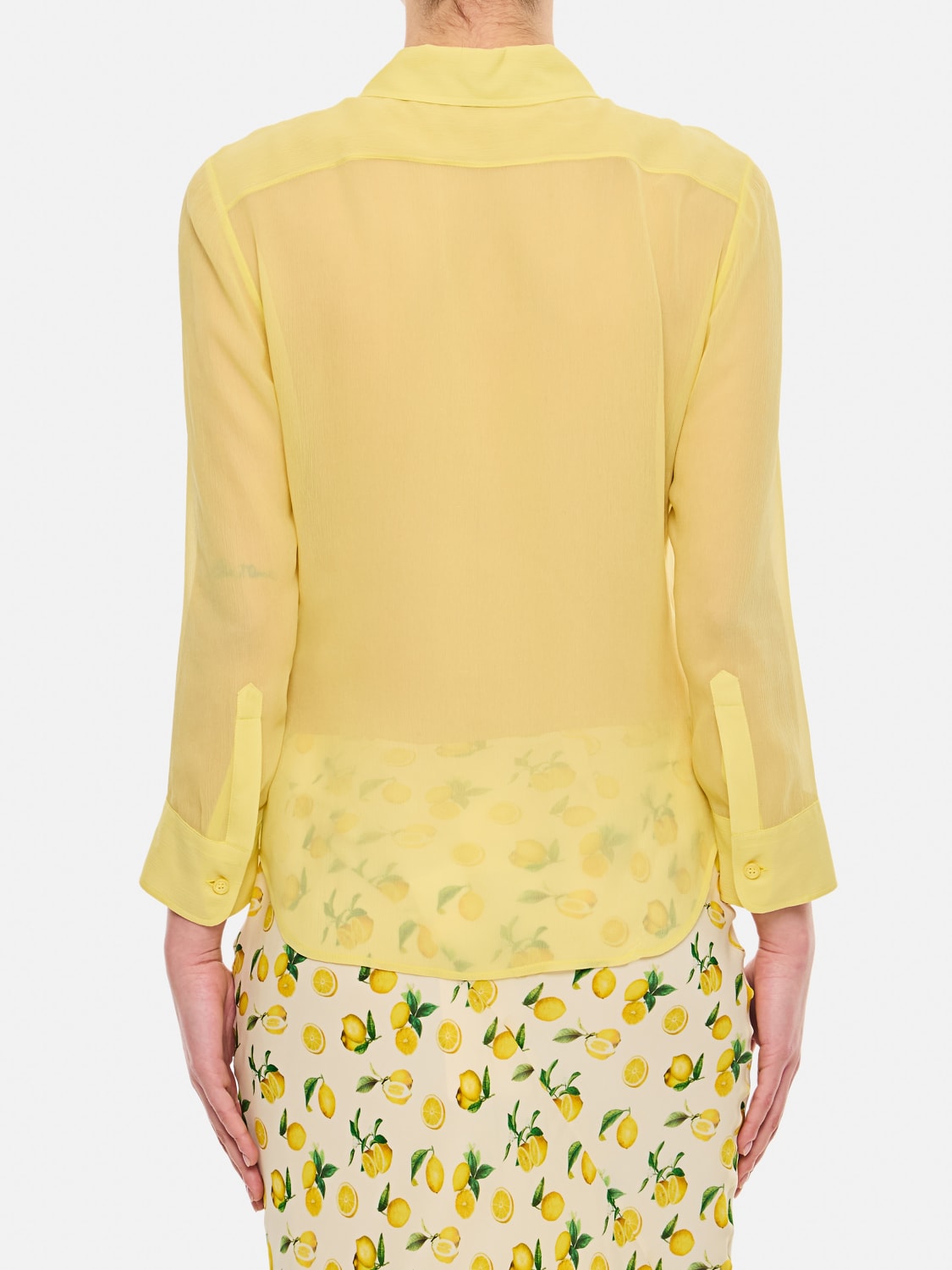 STELLA MCCARTNEY HEMDBLUSE: Hemdbluse damen Stella McCartney, Gelb - Img 3