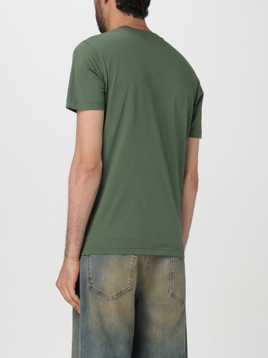 DIESEL T-SHIRT: T-shirt men Diesel, Green - Img 2