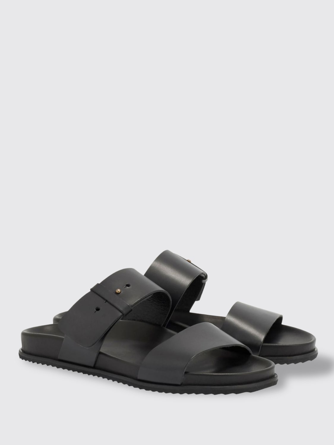 Ancient Greek Sandal Outlet: Shoes men - Black | Ancient