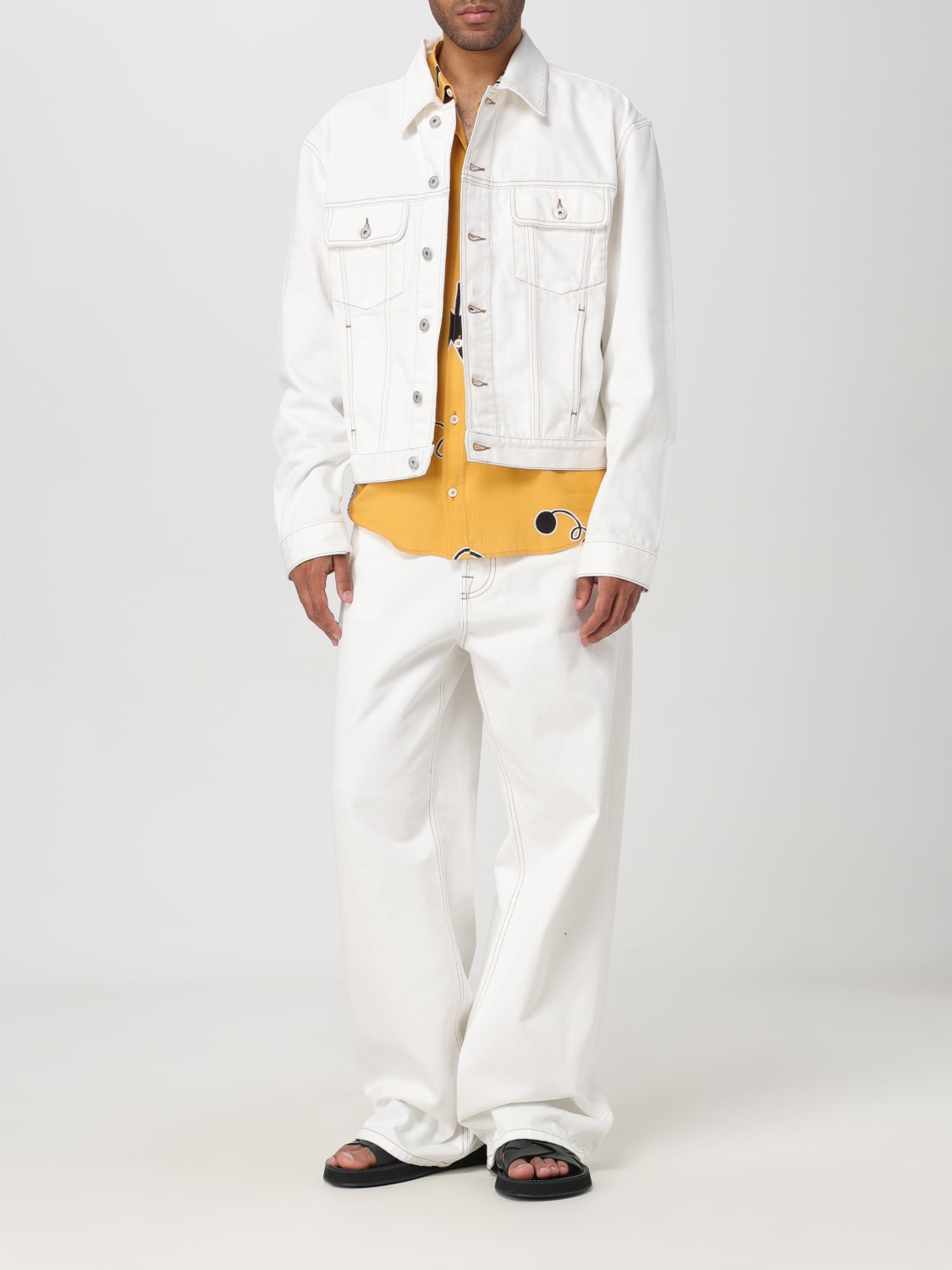 JACQUEMUS SHIRT: Jacquemus men's shirt, Orange - Img 2