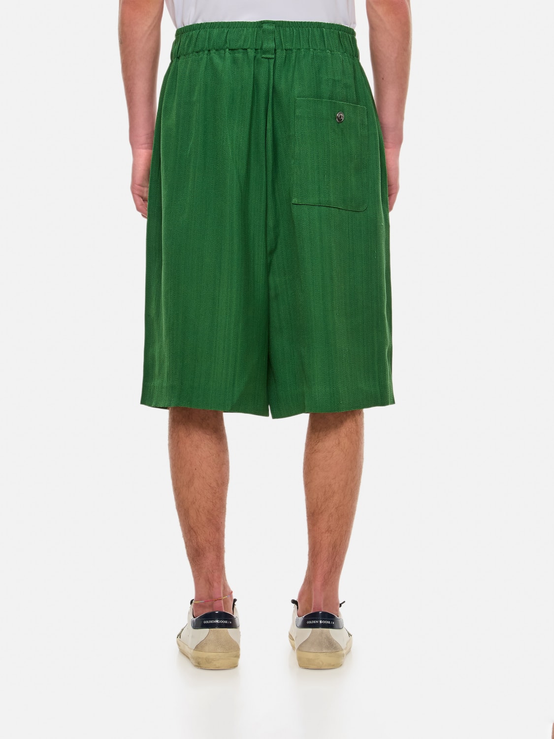 JACQUEMUS SHORTS: Short men Jacquemus, Green - Img 3