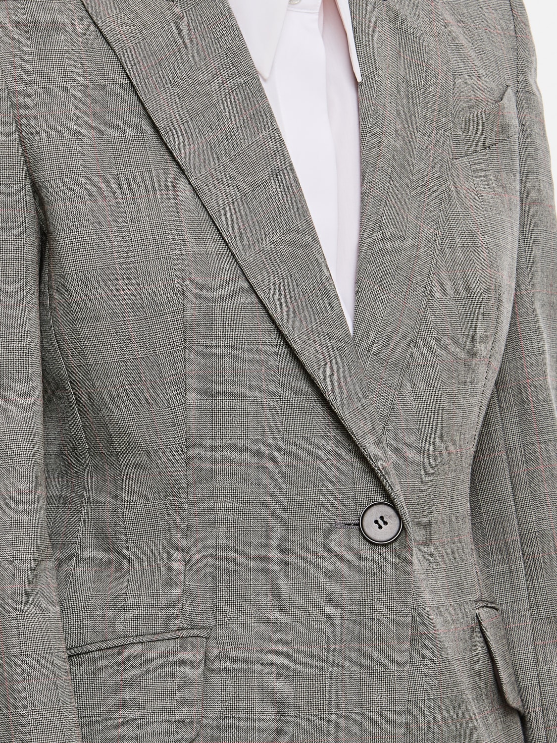 MCQUEEN JACKET: Blazer woman McQueen, Grey - Img 4