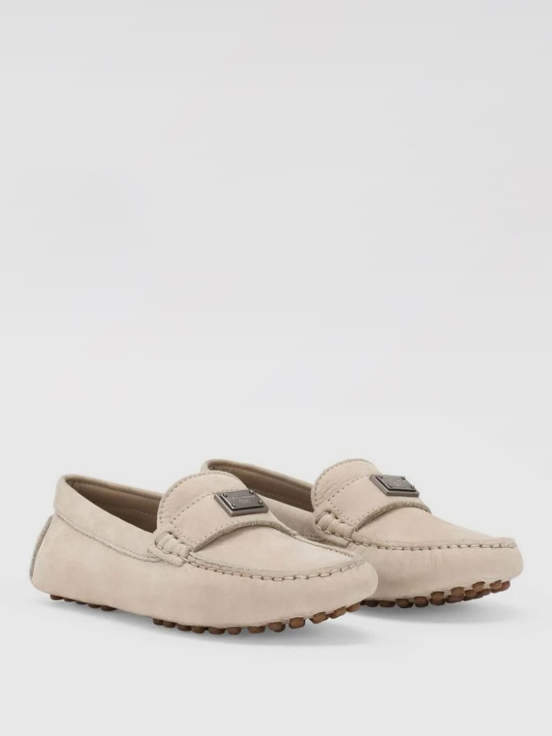 DOLCE & GABBANA ZAPATOS: Zapatos niños Dolce & Gabbana, Marrón - Img 2