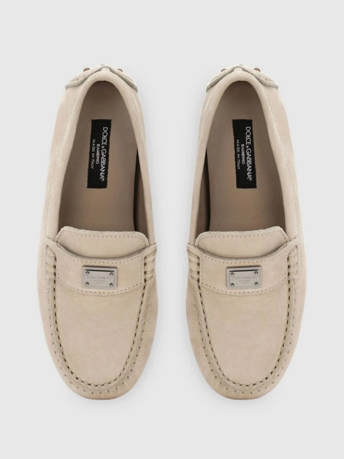 DOLCE & GABBANA ZAPATOS: Zapatos niños Dolce & Gabbana, Marrón - Img 4