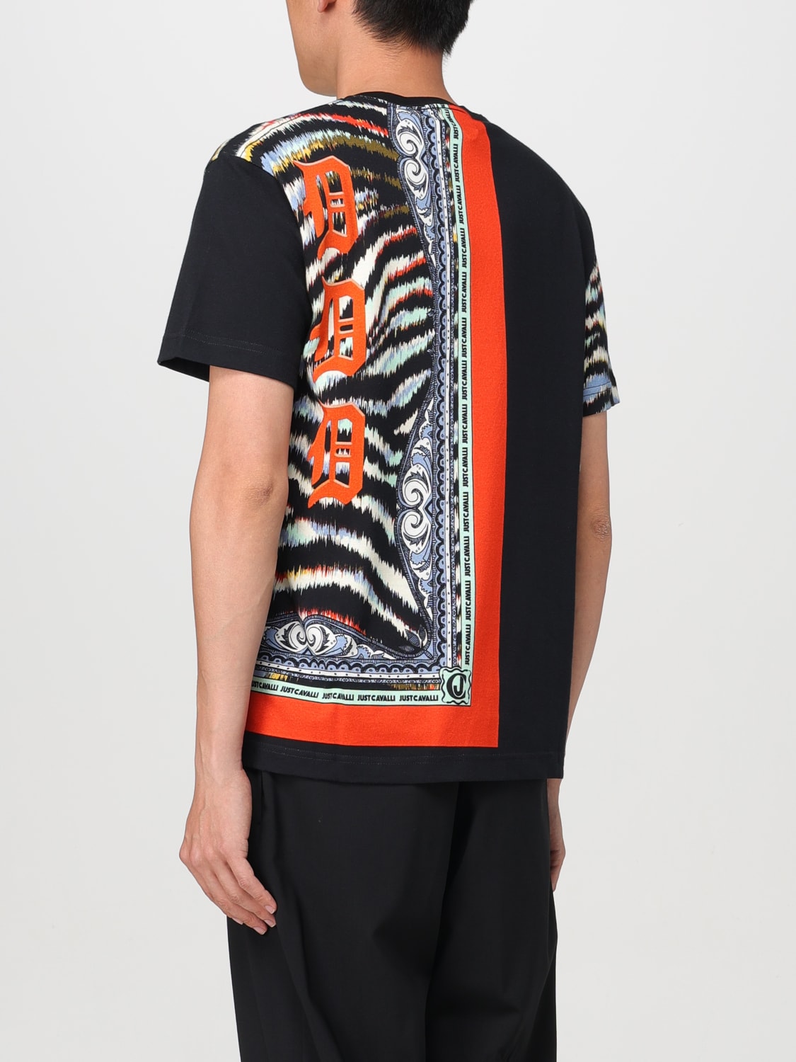 JUST CAVALLI Tシャツ: Tシャツ メンズ Just Cavalli, マルチカラー - Img 2