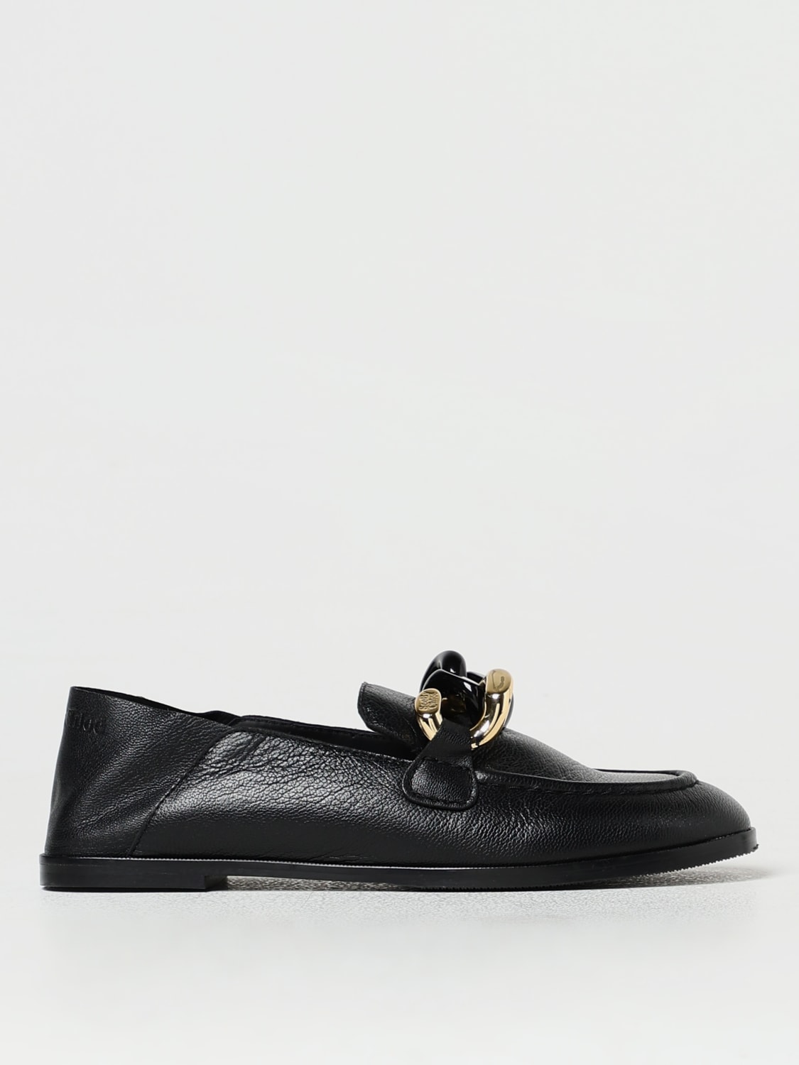 SEE BY CHLOÉ LOAFERS: Flat shoes woman See by ChloÉ, Black - Img 1