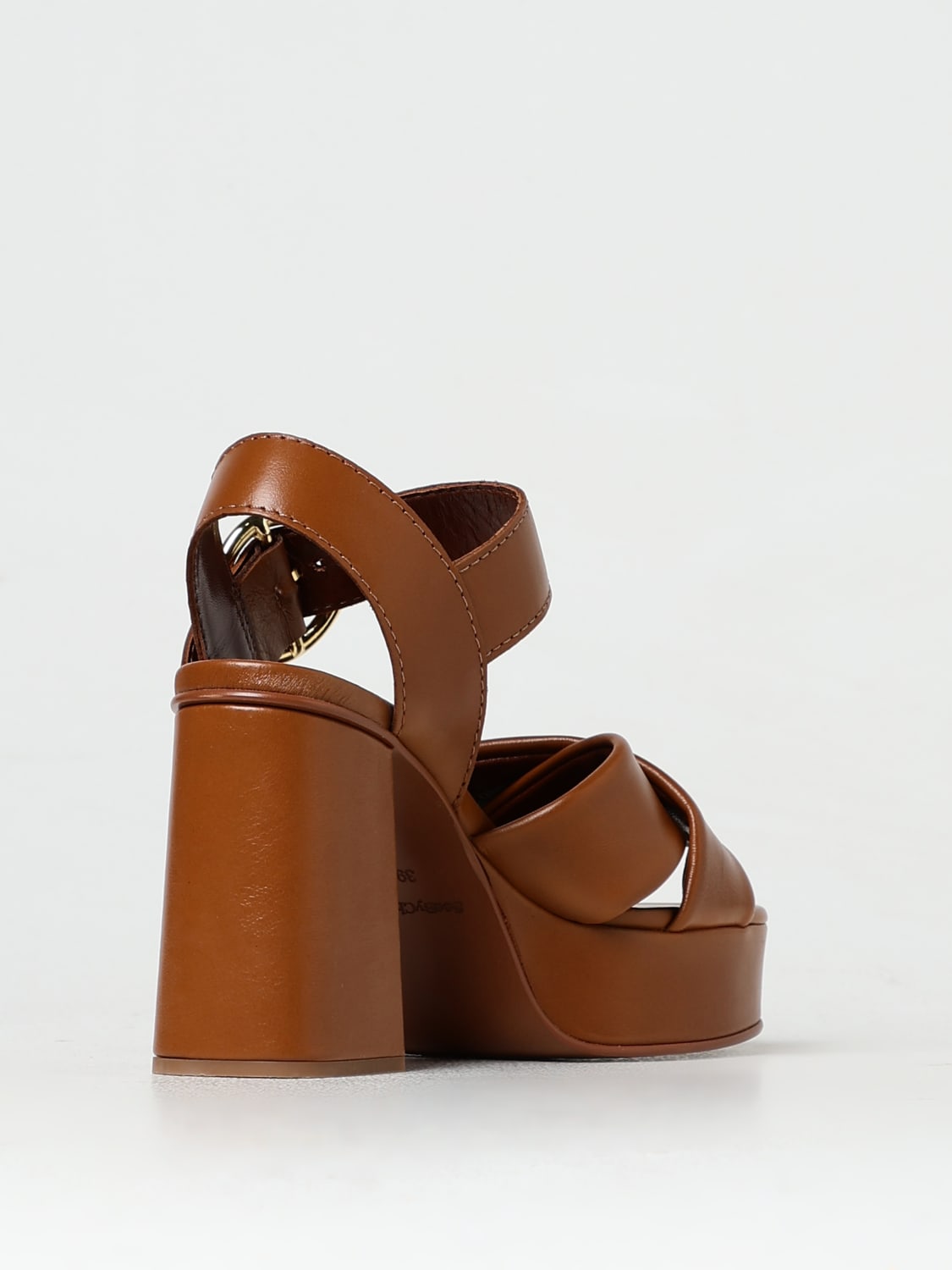 SEE BY CHLOÉ WEDGE SHOES: Wedge shoes woman See by ChloÉ, Brown - Img 3