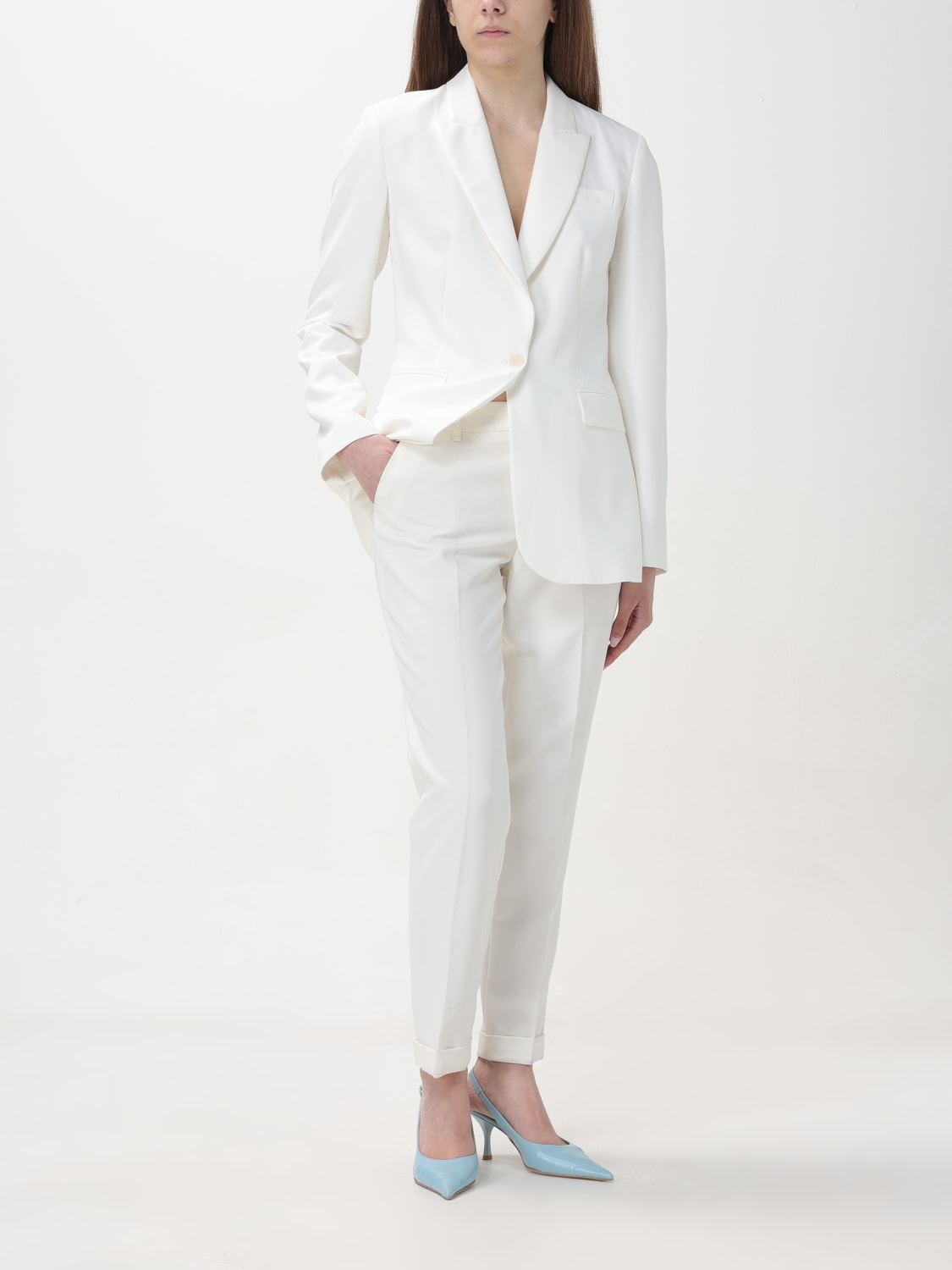 LIU JO BLAZER: Jacket woman Liu Jo, White - Img 2