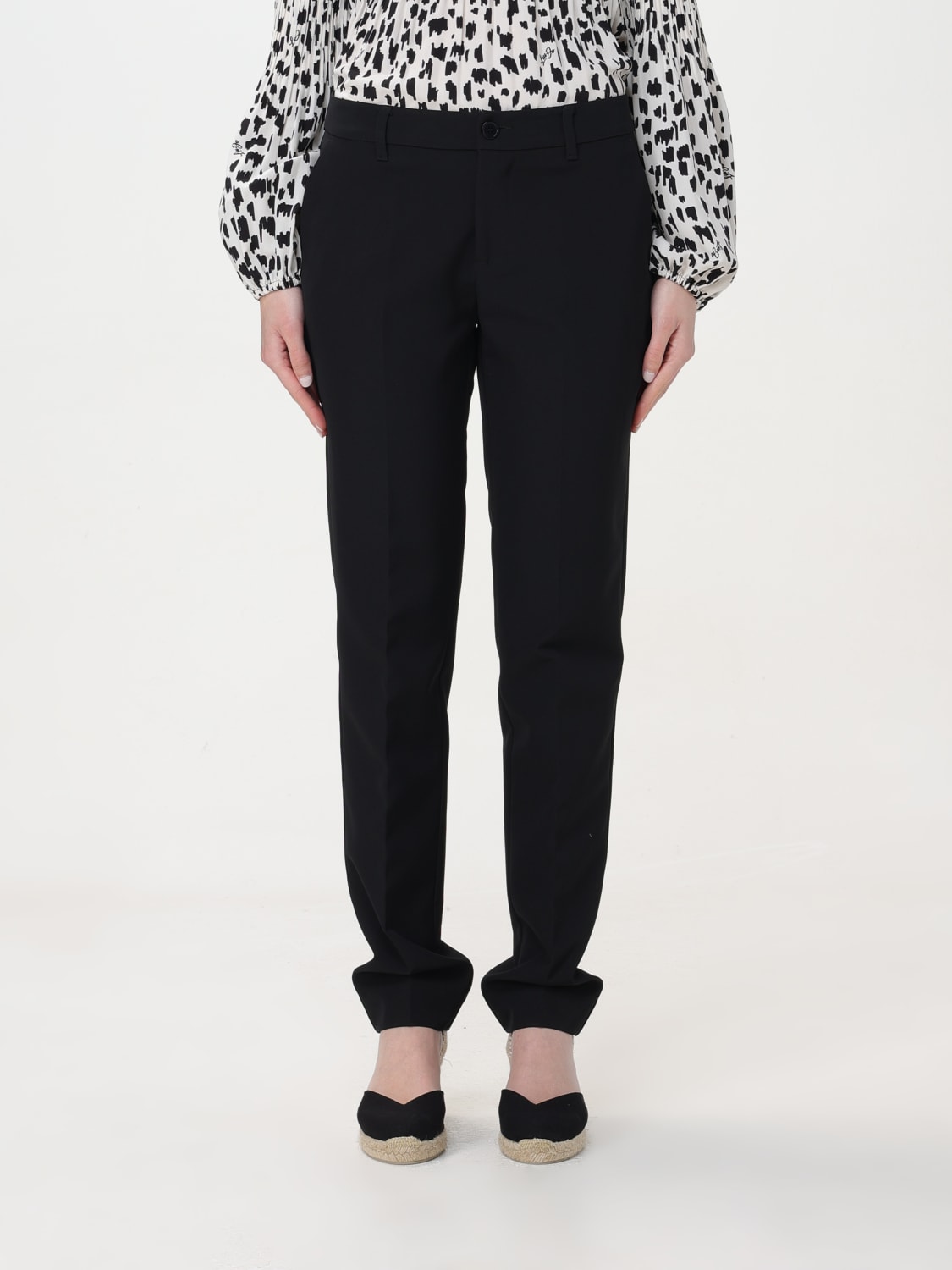 LIU JO PANTS: Pants woman Liu Jo, Black - Img 1