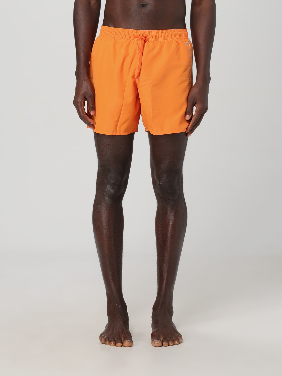 EA7 MAILLOT DE BAIN: Maillot de bain homme Ea7, Orange - Img 1