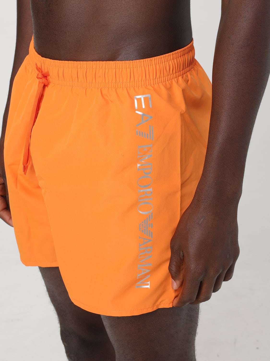 EA7 SWIMSUIT: Swimsuit men Ea7, Orange - Img 3