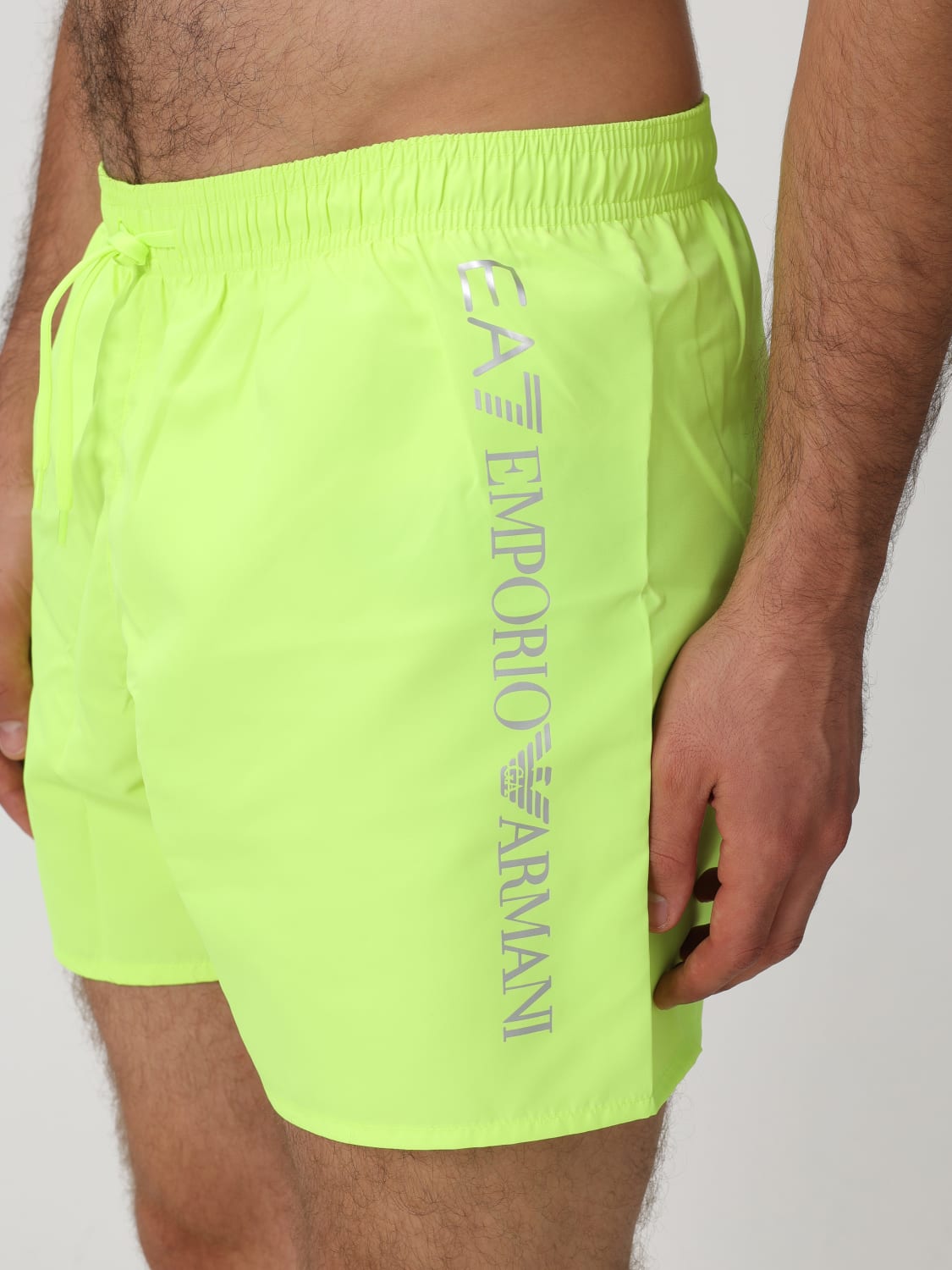 EA7 SWIMSUIT: Swimsuit men Ea7, Lime - Img 3