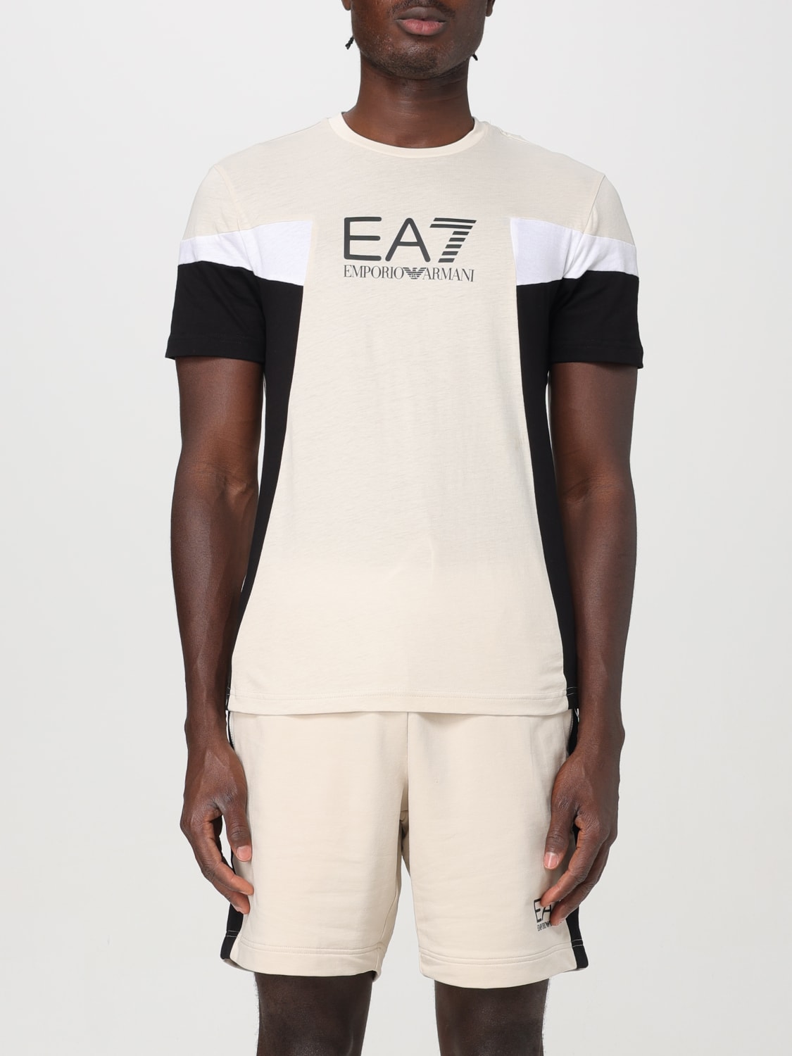 EA7 T-SHIRT: T-shirt men Ea7, White - Img 1