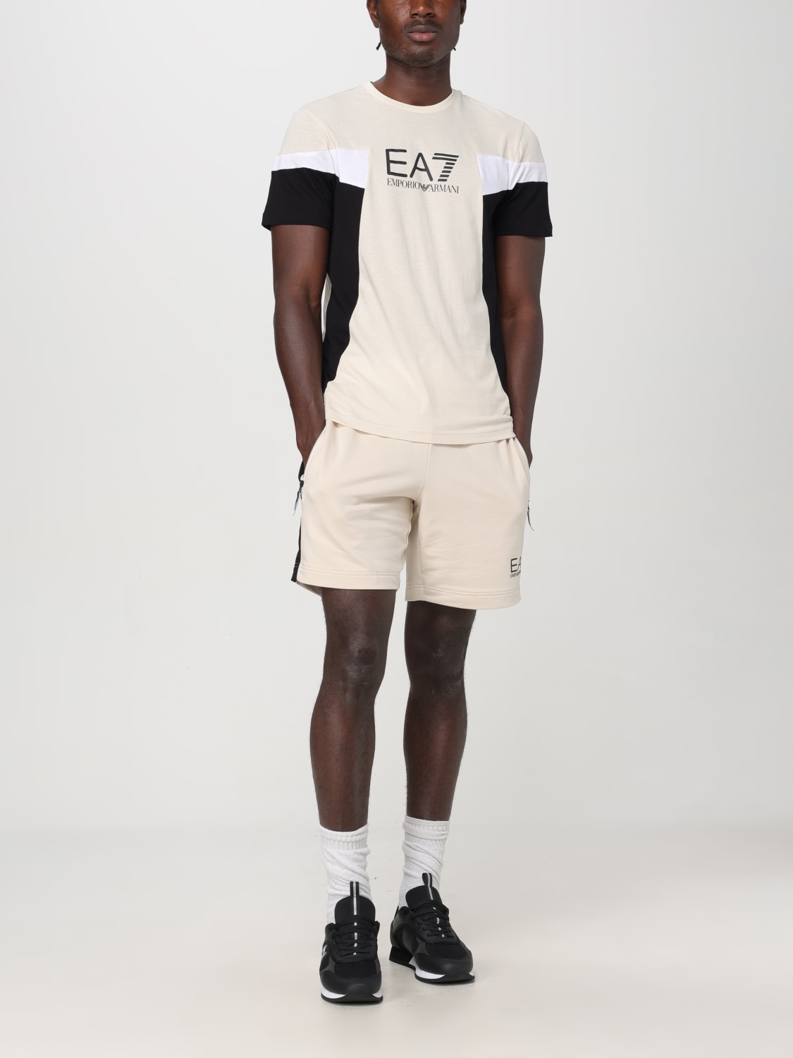 EA7 T-SHIRT: T-shirt men Ea7, White - Img 2