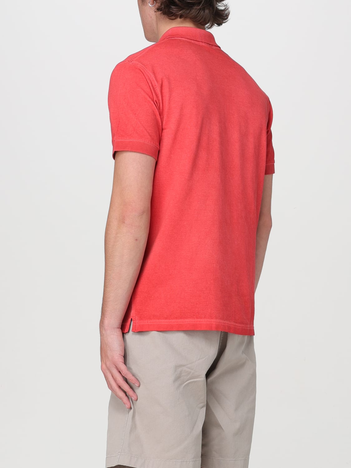 SUN 68 POLO SHIRT: Polo shirt men Sun 68, Raspberry - Img 2