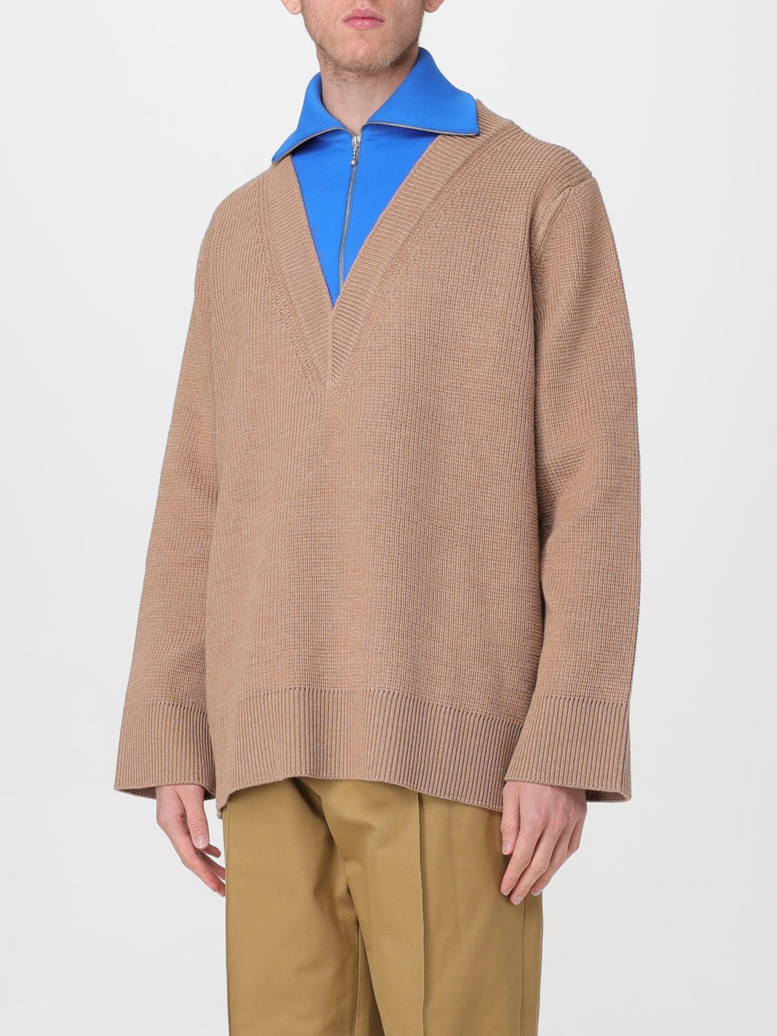 JIL SANDER POLO SHIRT: Cardigan men Jil Sander, Multicolor - Img 3