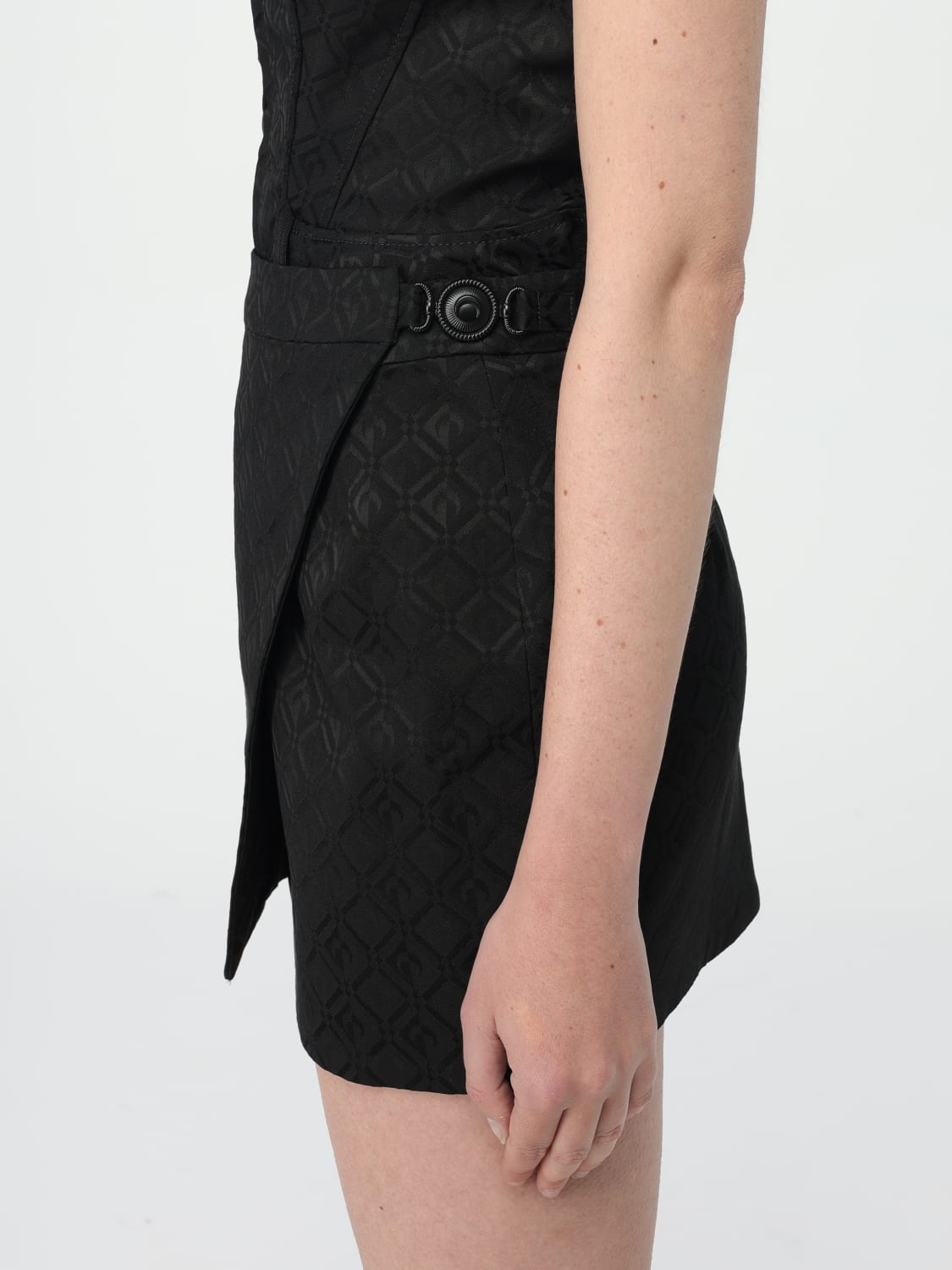 MARINE SERRE JUPE: Jupe femme Marine Serre, Noir - Img 5