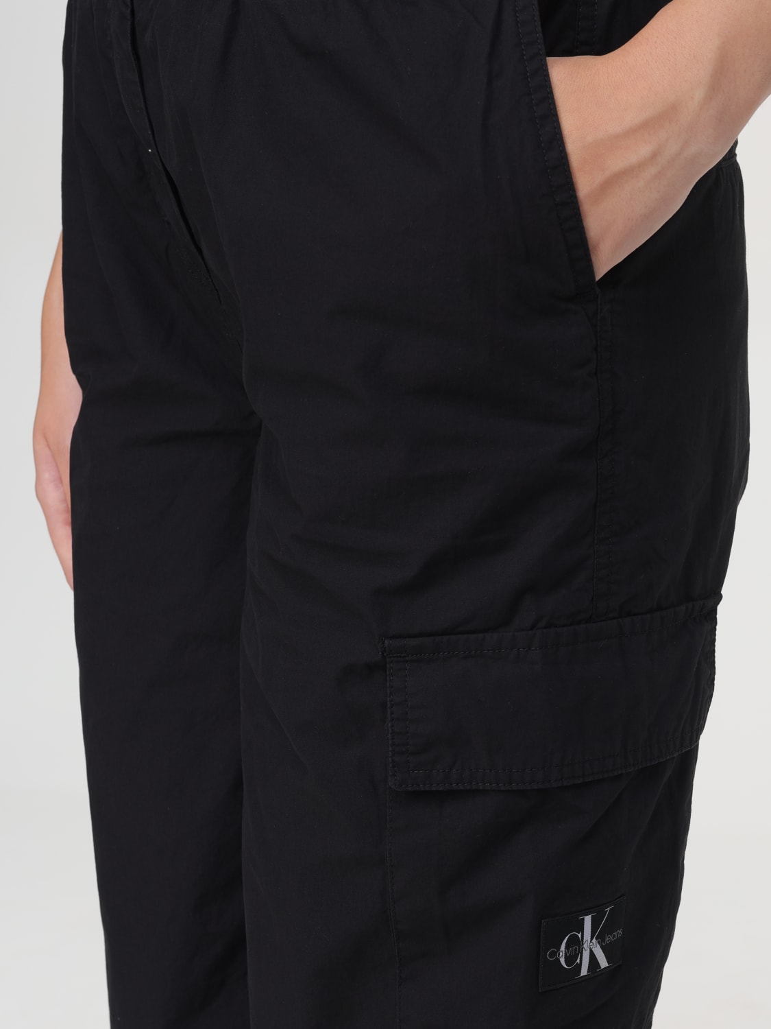 CALVIN KLEIN PANTS: Pants woman Ck Jeans, Black - Img 3