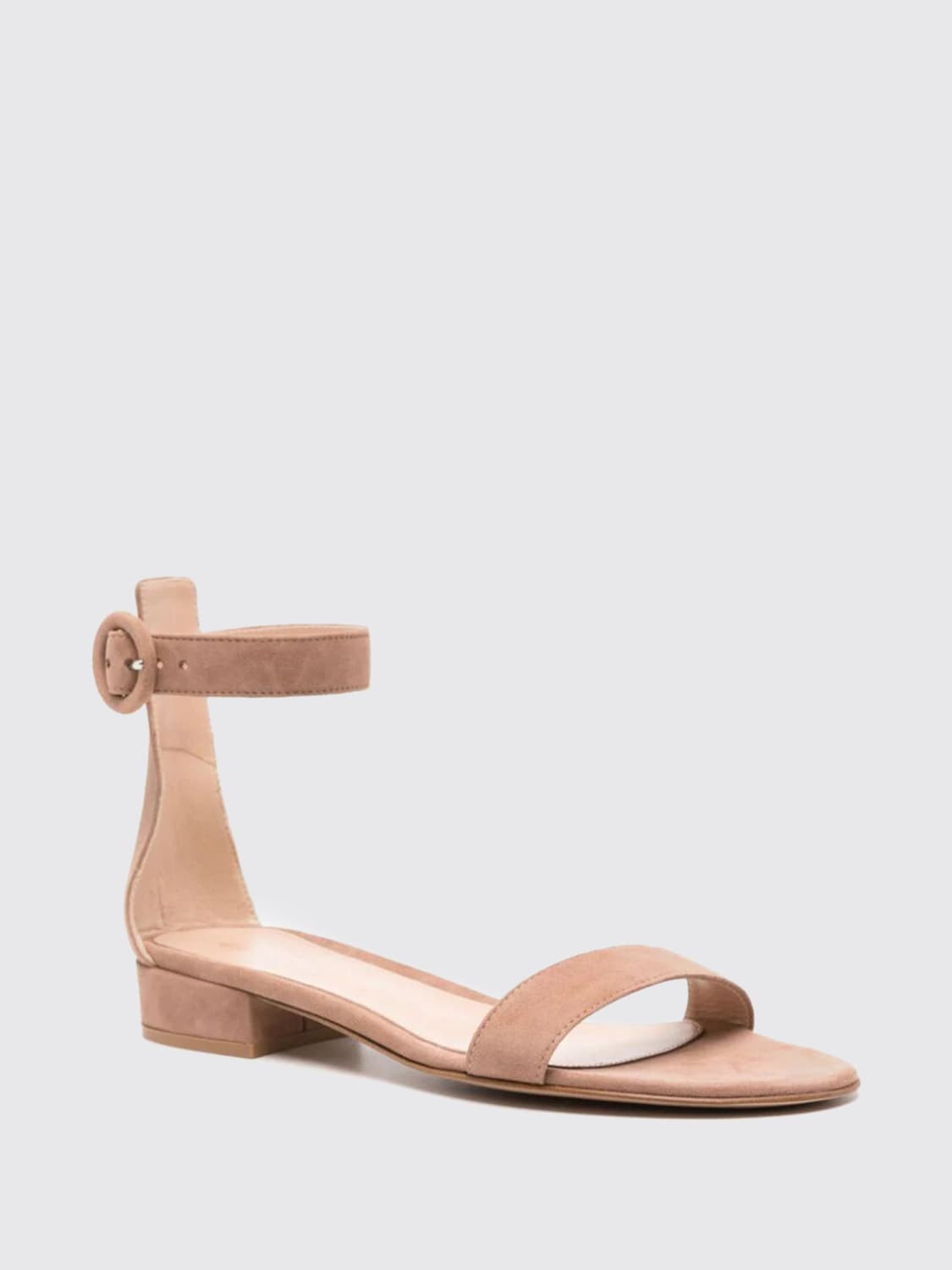 GIANVITO ROSSI FLAT SANDALS: Shoes woman Gianvito Rossi, Natural - Img 2