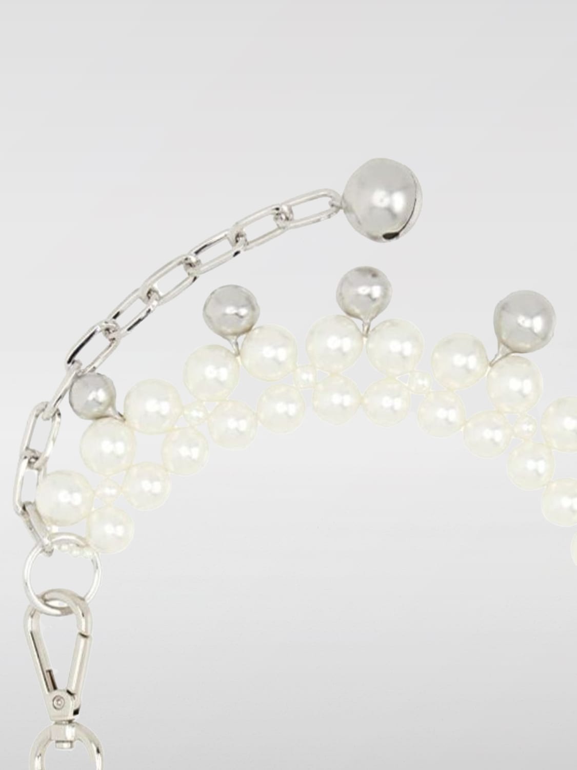 アクセサリーその他 SIMONE ROCHA Woman Jewel Pearl NKS810913 PEARL Pearl earrings Simone Rocha White in Pearl - 41335105