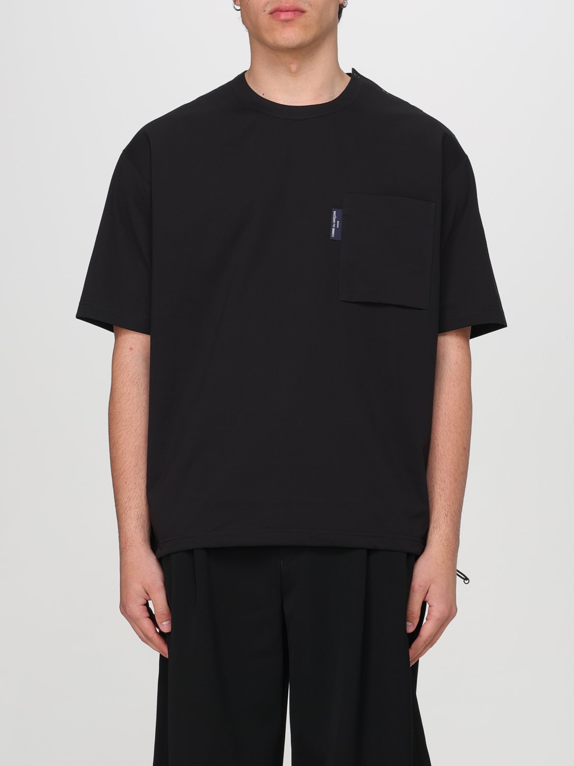 COMME DES GARCONS HOMME PLUS T shirt men Black Comme Des Garcons Homme Plus t shirt HMT018051 online at GIGLIO.COM